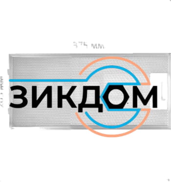 Жировой фильтр для вытяжки ELIKOR Krona - 375x205x8 (205x375x8) фото